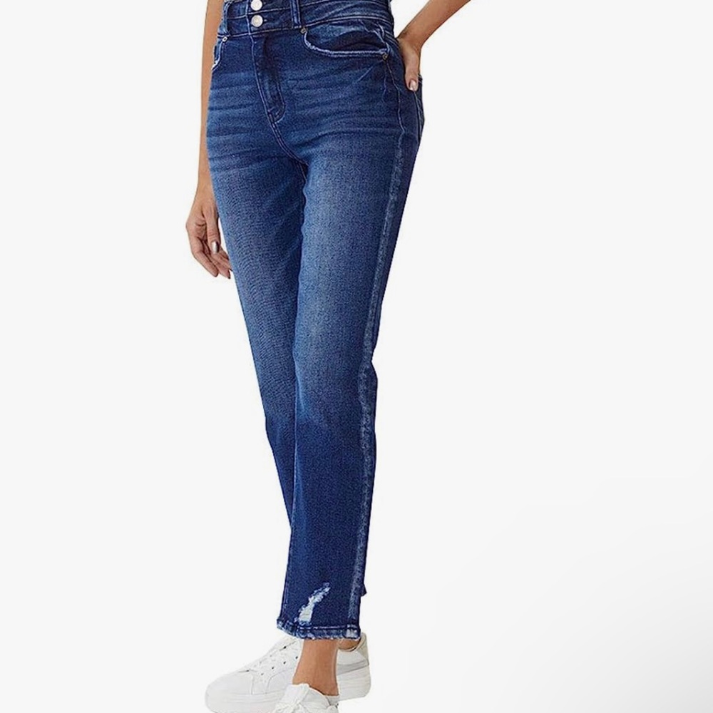 KanCan  High Rise Straight Leg Stretch Jeans - Women's Size 1/24